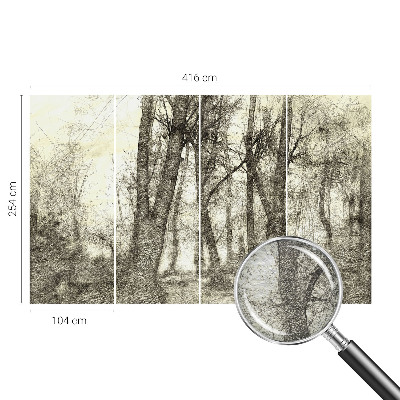 Vlies fototapeta s motivom 'Šumska melankolija'