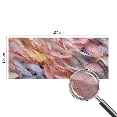 Zidna fototapeta od flisa Pastelno perje