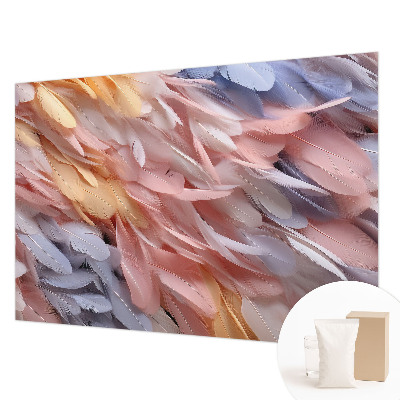 Zidna fototapeta od flisa Pastelno perje