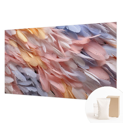 Zidna fototapeta od flisa Pastelno perje