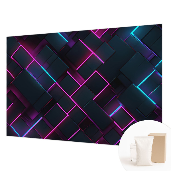 Fototapeta za zid Neonska geometrija