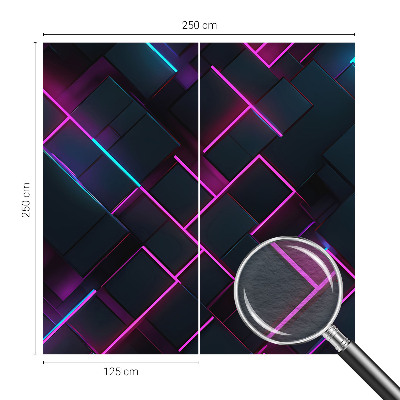 Fototapeta za zid Neonska geometrija