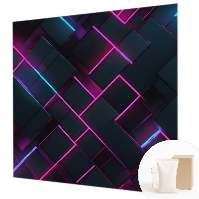 Fototapeta za zid Neonska geometrija