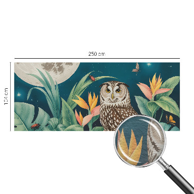 Zidna fototapeta od flisa s motivom Mjesečevog safarija