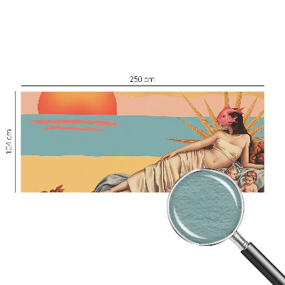 Fototapeta za dnevni boravak s motivom zapada nadrealizma