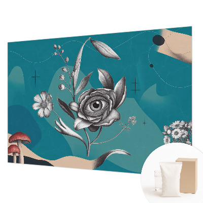 Premium fototapeta s motivom cvjetnog oka
