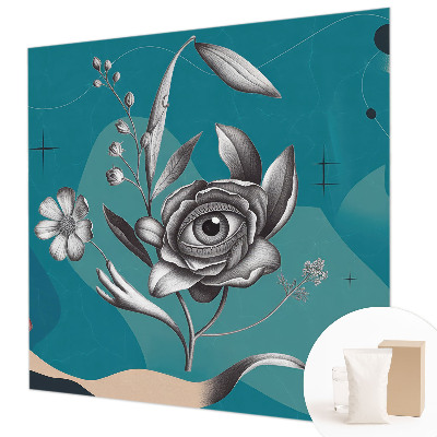 Premium fototapeta s motivom cvjetnog oka