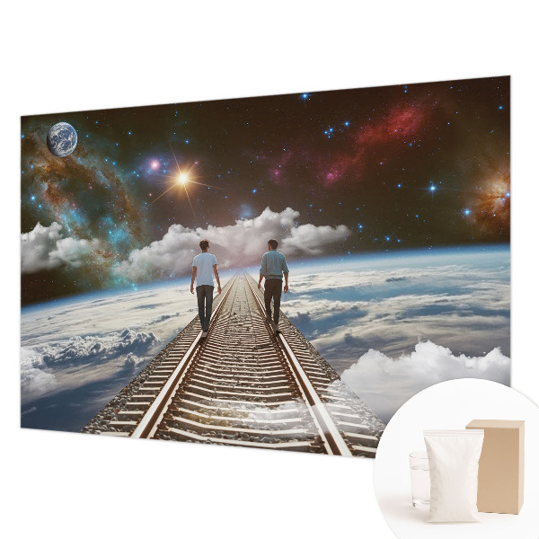Zidna dekoracija fototapeta sa motivom svemirskog putovanja
