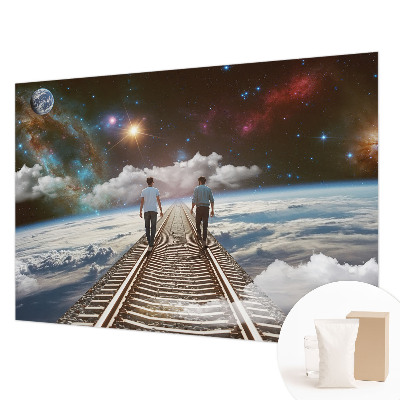 Zidna dekoracija fototapeta sa motivom svemirskog putovanja