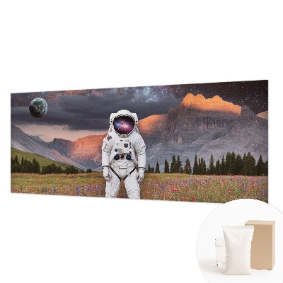 Fototapeta za spavaću sobu s motivom kozmičkog krajolika