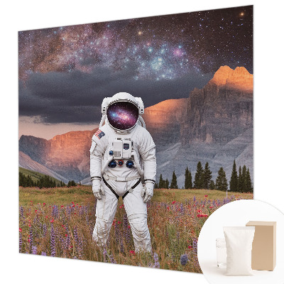 Fototapeta za spavaću sobu s motivom kozmičkog krajolika