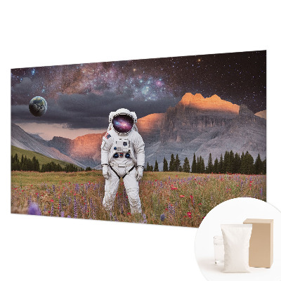 Fototapeta za spavaću sobu s motivom kozmičkog krajolika