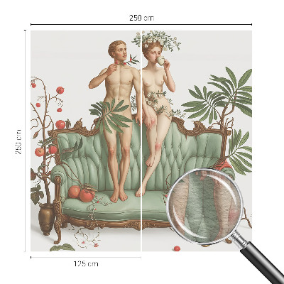 Foto tapeta za zid s dizajnom naziva Tajanstvena elegancija