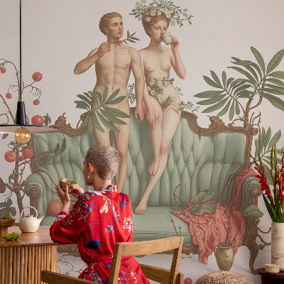 Foto tapeta za zid s dizajnom naziva Tajanstvena elegancija