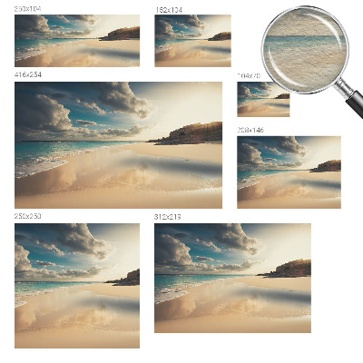 Premium fototapeta sa motivom sunčane obale