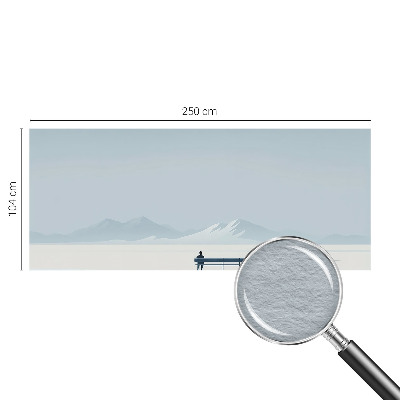Fototapeta s tiskom s minimalističkim krajolikom