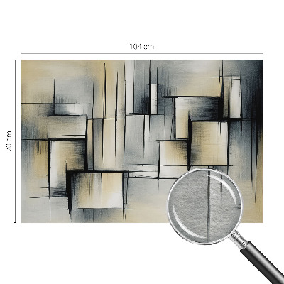 Moderna fototapeta s apstraktnim geometrijskim motivom