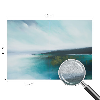 Fototapeta po mjeri s motivom vodene harmonije prilagođena vašim dimenzijama