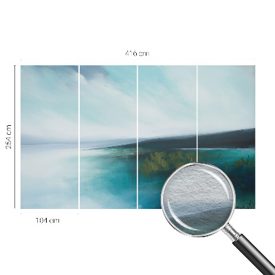 Fototapeta po mjeri s motivom vodene harmonije prilagođena vašim dimenzijama