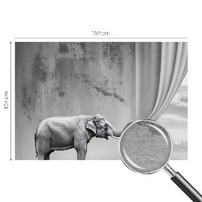 Visokokvalitetna fototapeta s nadrealističkim motivom slona