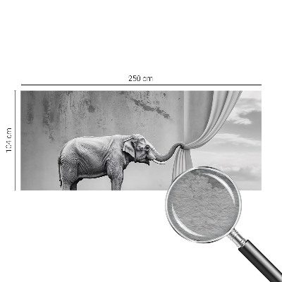 Visokokvalitetna fototapeta s nadrealističkim motivom slona