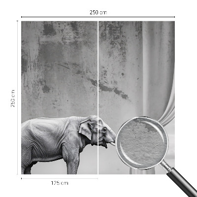 Visokokvalitetna fototapeta s nadrealističkim motivom slona