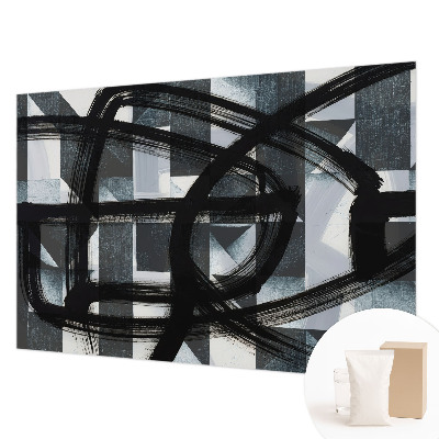 Vlies fototapeta s motivom ekspresivne geometrije