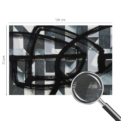 Vlies fototapeta s motivom ekspresivne geometrije