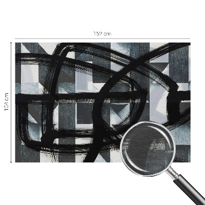 Vlies fototapeta s motivom ekspresivne geometrije