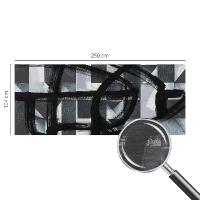 Vlies fototapeta s motivom ekspresivne geometrije