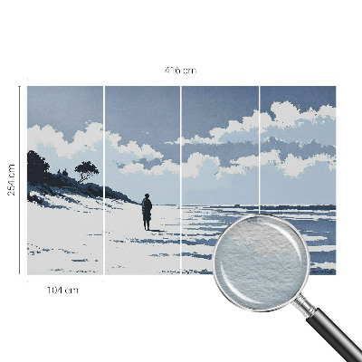 Fototapeta za zid s motivom tišine na plaži