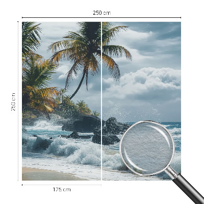 Fototapeta po mjeri s motivom egzotične plaže po željenim dimenzijama