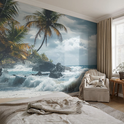Fototapeta po mjeri s motivom egzotične plaže po željenim dimenzijama