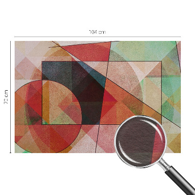 Zidna fototapeta s motivom geometrijske apstrakcije