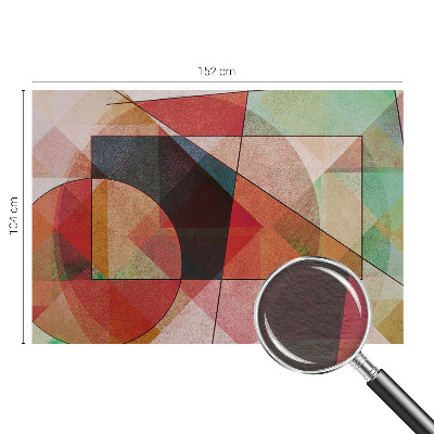 Zidna fototapeta s motivom geometrijske apstrakcije