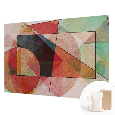 Zidna fototapeta s motivom geometrijske apstrakcije