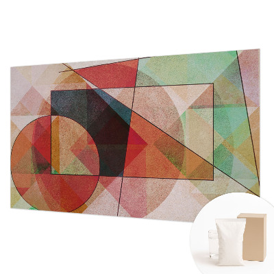 Zidna fototapeta s motivom geometrijske apstrakcije