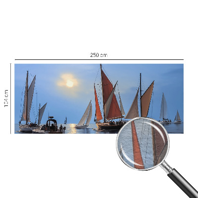 Fototapeta za dnevni boravak s motivom jedriličarske avanture