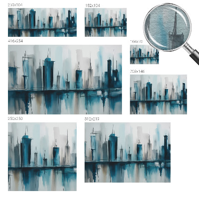 Premium fototapeta s motivom gradskih krajolika