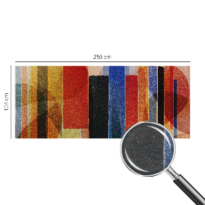 Zidna dekoracija fototapeta s geometrijskim oblicima
