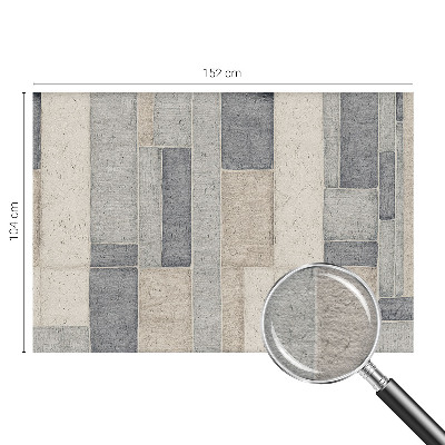Moderna fototapeta s geometrijskim mozaikom