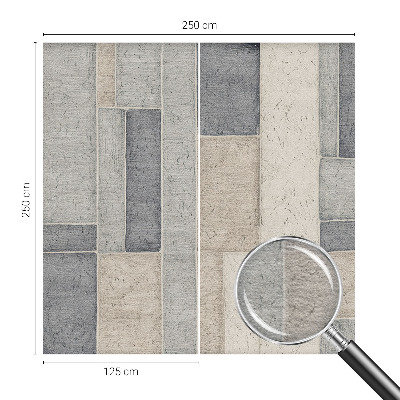 Moderna fototapeta s geometrijskim mozaikom