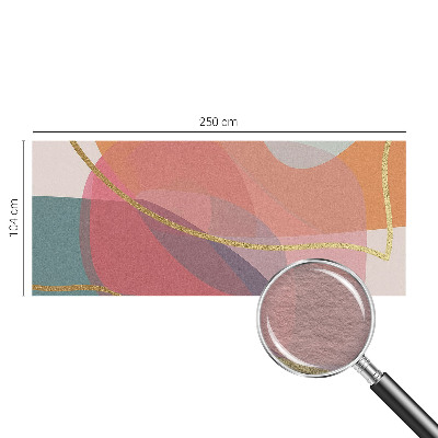Premium fototapeta s motivom šarenih oblika