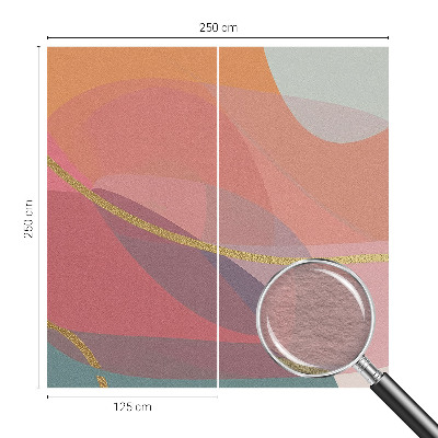 Premium fototapeta s motivom šarenih oblika