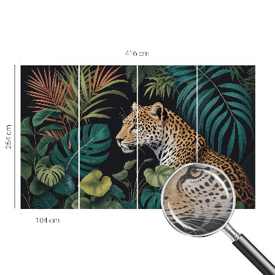 Fototapeta po mjeri s motivom egzotičnog leoparda