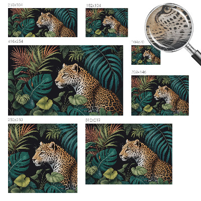 Fototapeta po mjeri s motivom egzotičnog leoparda