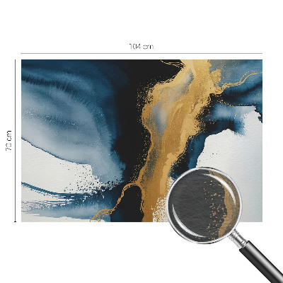 Fototapeta za dnevni boravak s motivom šarane apstrakcije