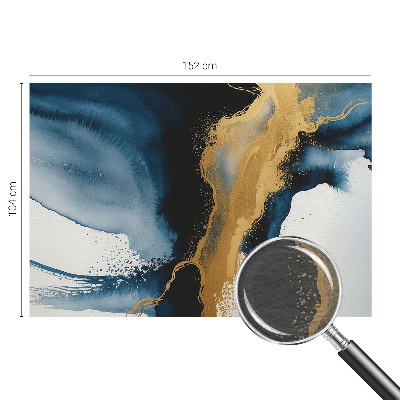 Fototapeta za dnevni boravak s motivom šarane apstrakcije