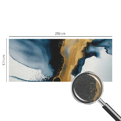 Fototapeta za dnevni boravak s motivom šarane apstrakcije