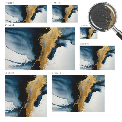 Fototapeta za dnevni boravak s motivom šarane apstrakcije